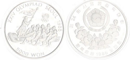 Südkorea 5000 won - 5000, 1986