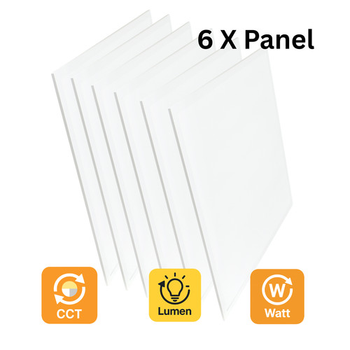 Led panel 62x62 cm - 6x,