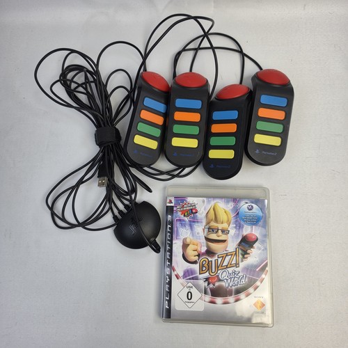 Ps2 buzzer buzz quiz - buzzer, +