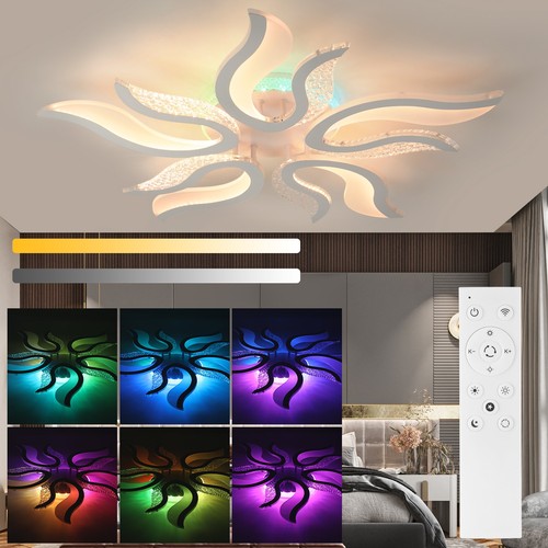 Led deckenleuchte rgb - led, dimmbar